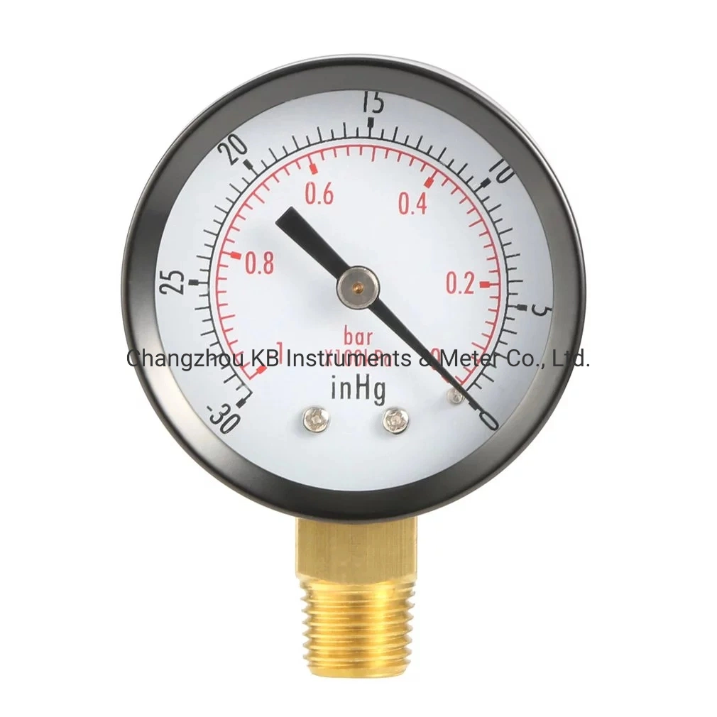 Liquid 0-160 Psi 1/8 NPT Universal Liquid Fuel Pressure Gauge Meter Oil Press Gauge Tester Monitoring System for Auto