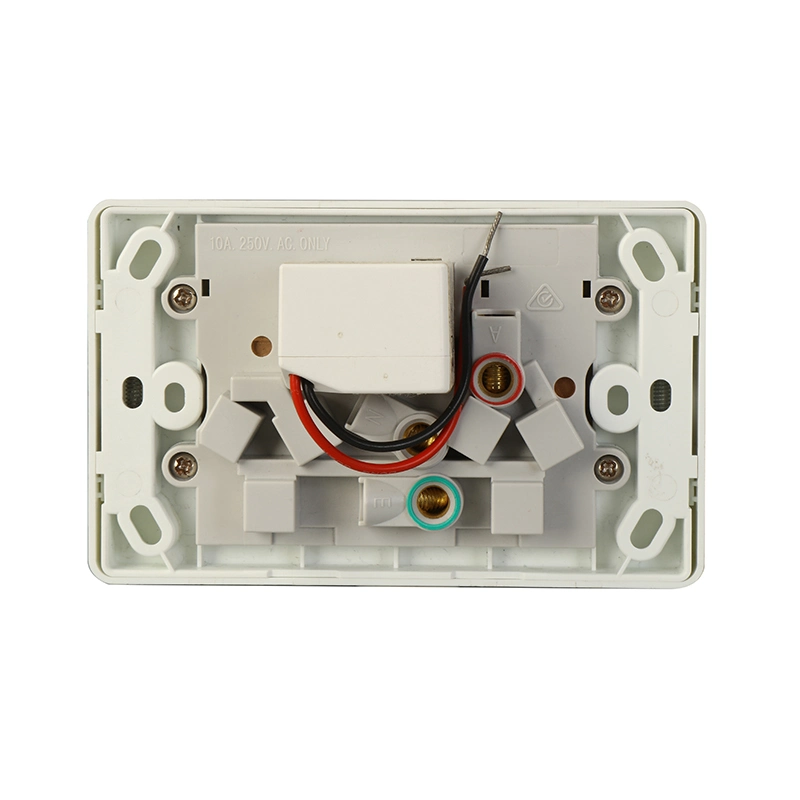 250V 10A interruptor y conector hembra Slimline SAA Australia