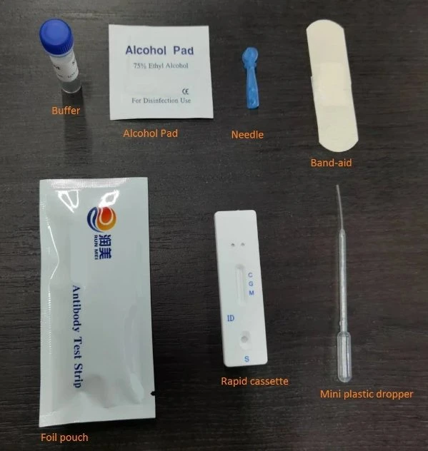 Colloidal Gold Method Acid Test Kit, PCR Colloidal Gold Innovita Detection Device, Gold Reagent Antibody Test Colloidal Gold