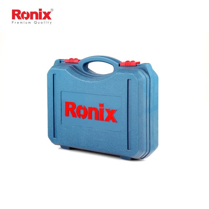 طقم مشغل Ronix 8601 عزم دوران متغير السرعة عالي 2000 دورة في الدقيقة مع مقبض مطاطي للبطارية، نظام إدارة التصادم اللاسلكي