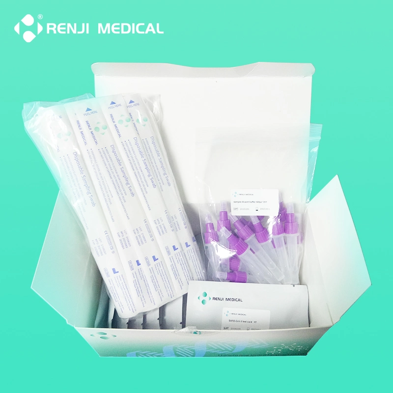 Human Virus Test Kit Antigen Rapid Test Kit Schnelles Ergebnis Selbstgebrauch AG Rapid Test Card Diagnostic Kit