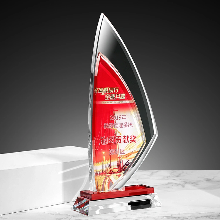 5-летие компании Original Factory Custom Wholesale/Supplier Enterprise High-Grade Crystal Award Трофей