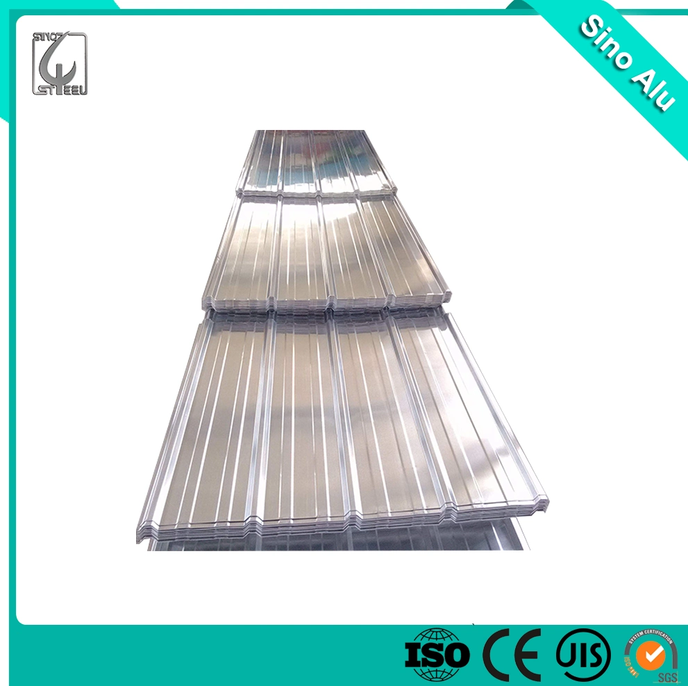 High-Quality JIS Dx51d SGCC Q235 0.13-0.9mm 3050 Corrugated Aluminium Roofing Sheets