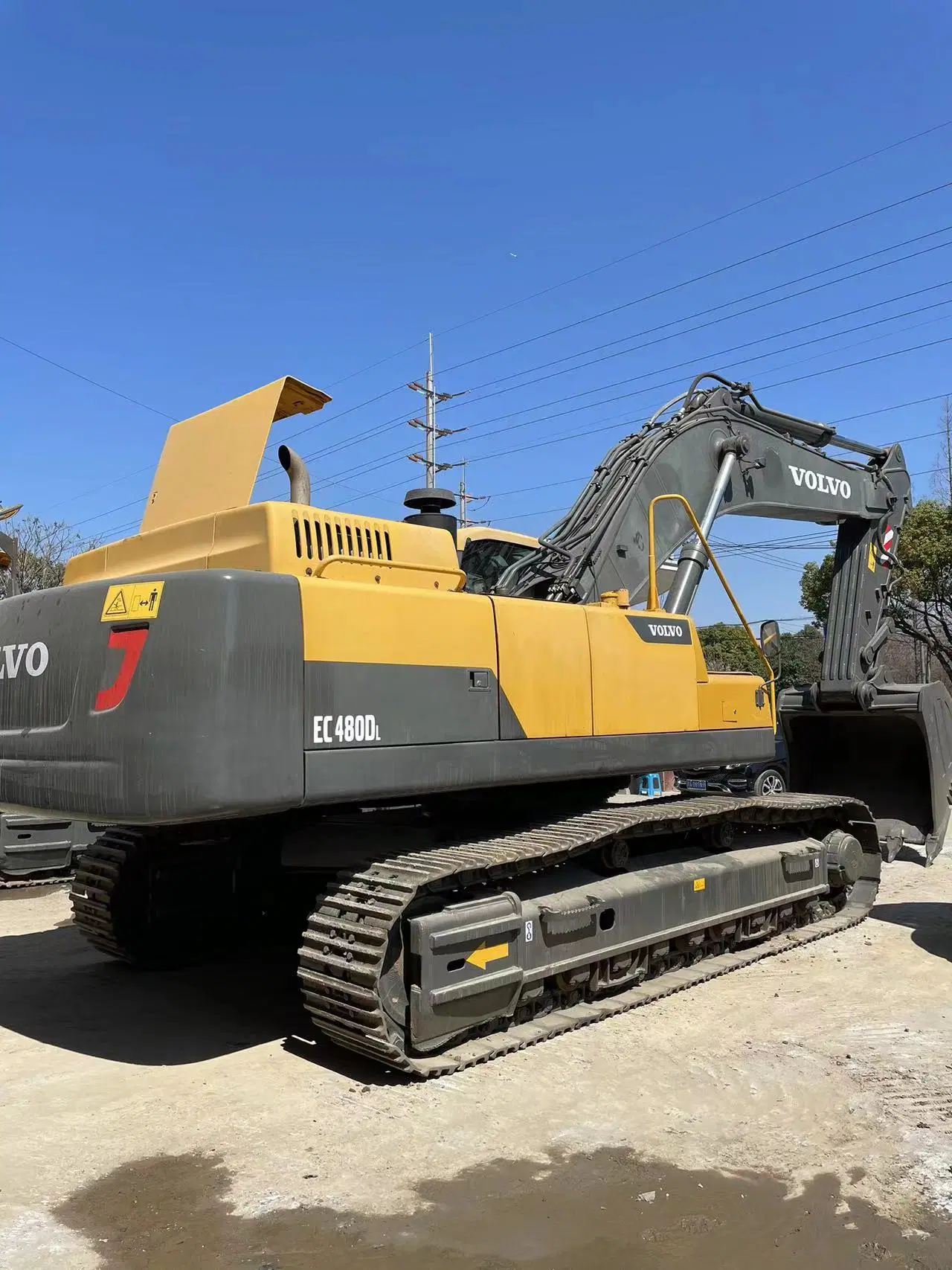 Retroexcavadora Volvo Ec480dl 48ton Equipo de Construcción de gran tamaño en venta