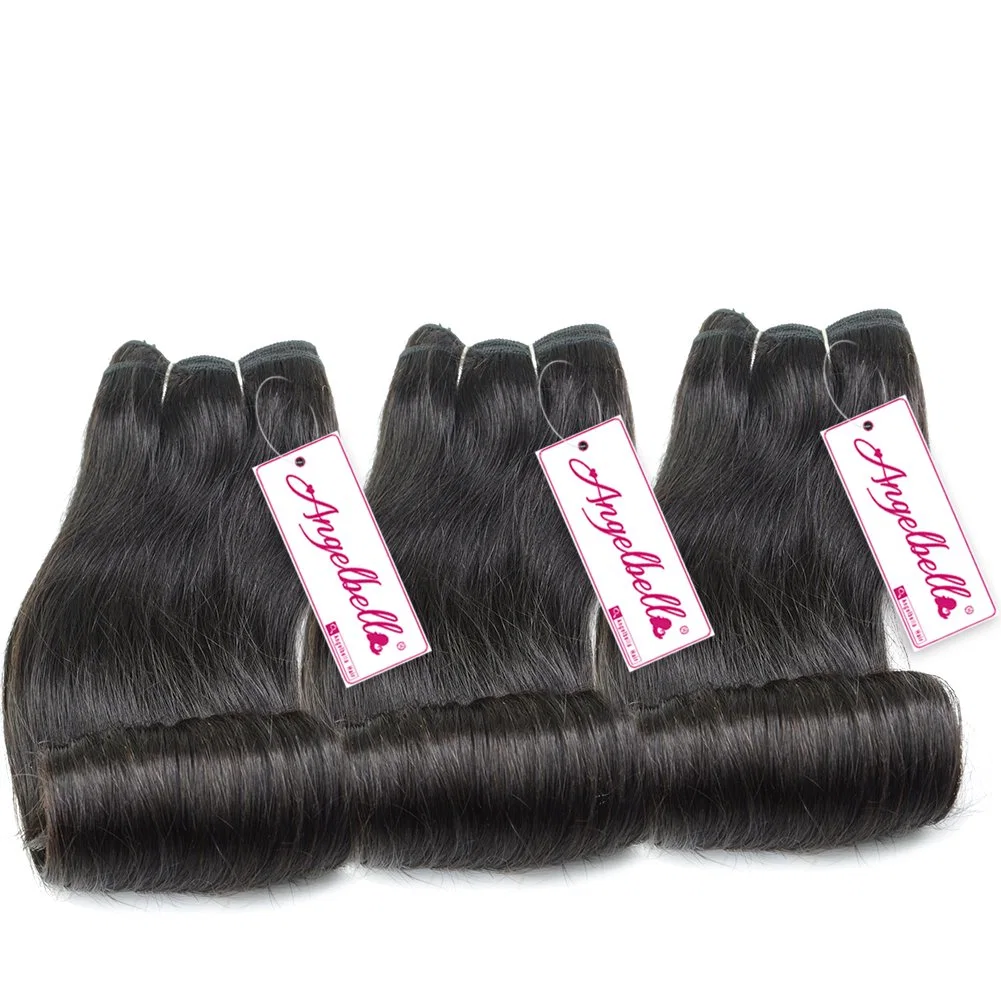 Angelbella Brazilian Human Hair Piece 1b# Natural Remy Hair China Wholesale/Supplier Best Human Hair Weave