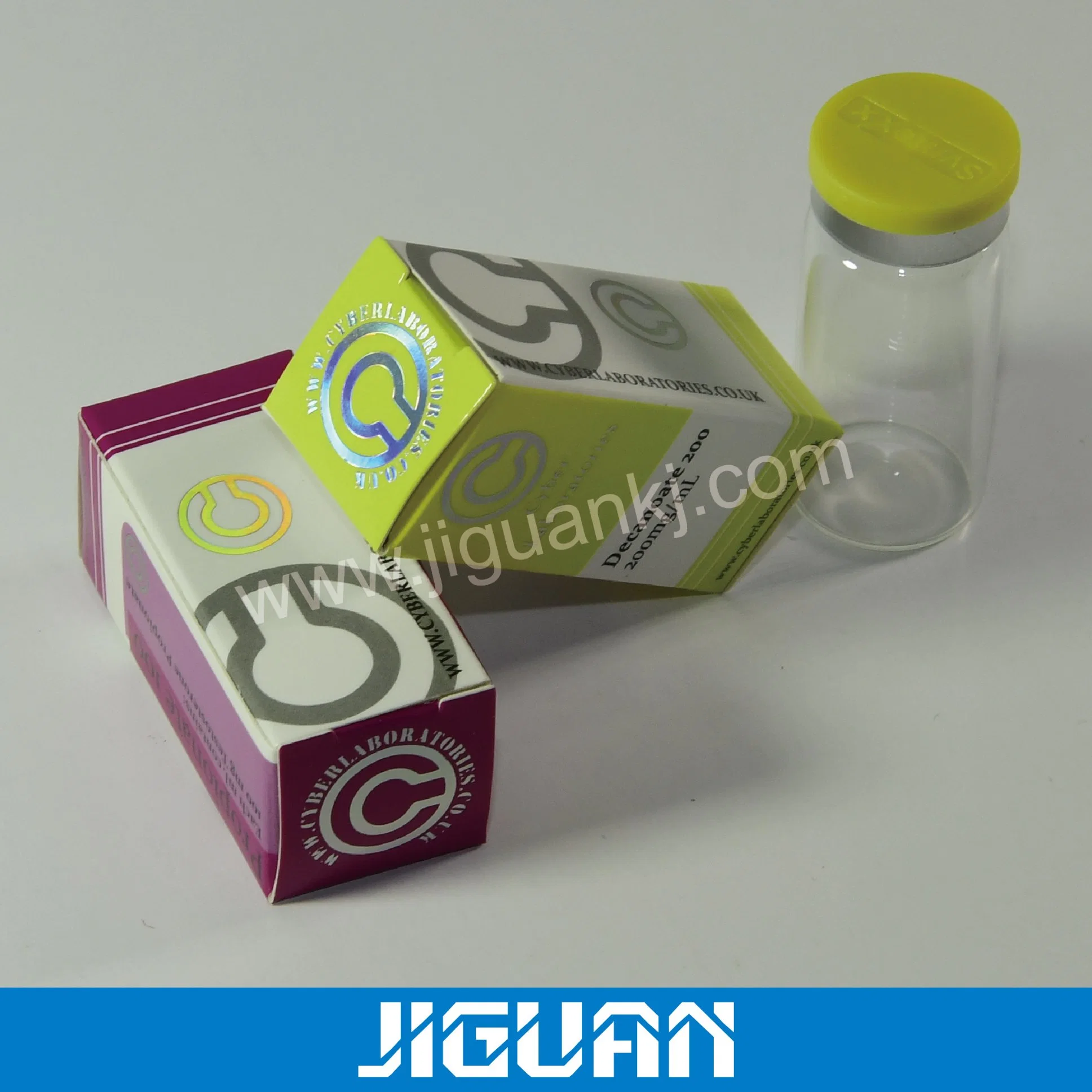 Diseño libre de la alta demanda de papel Kraft de 10ml frasco de esteroides cajas