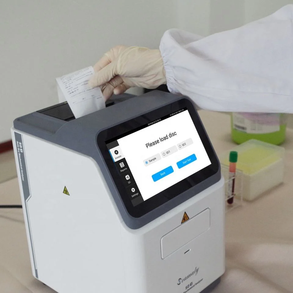 Clínica médica completamente o equipamento de secagem automática bioquímica do sangue Analyzer (DP1)