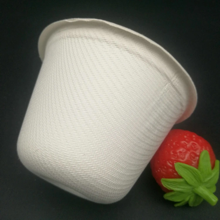 Biodegradable Sugarcane Bagasse 2oz One Time Small Mini Sauce Cup/Bowl