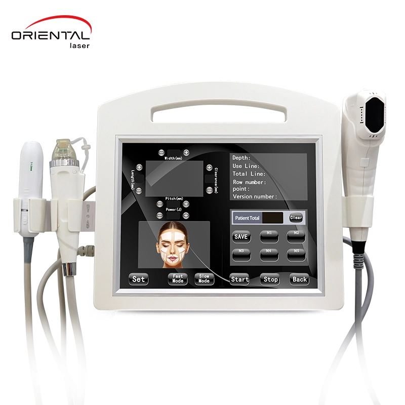 4D HIFU Maschine Faltenentfernung Gesicht anheben Körper Abnehmen Ultraschall Kosmetikausstattung