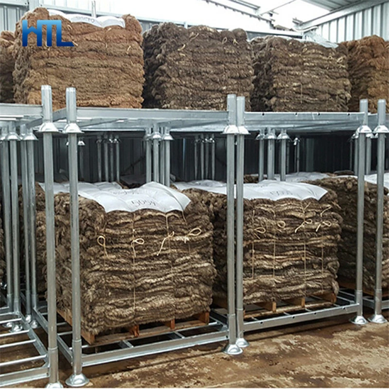 Customized Detachable Durable Stacking Warehouse Storage Galvanized Post Pallet Converter