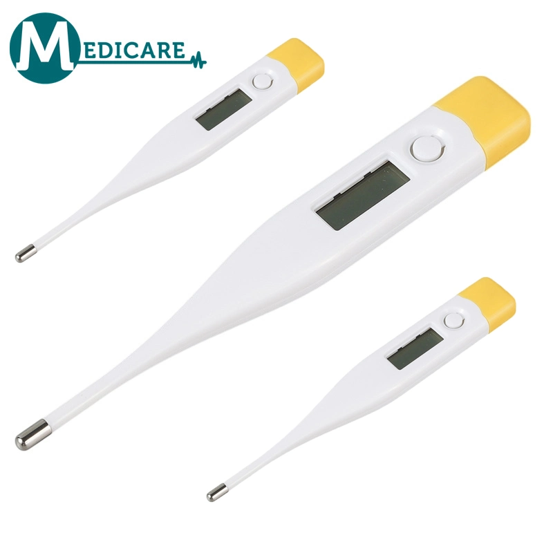 Medical Clinical Approval Thermometer Flexible Spitze Baby Tragbare Digitale Thermometer LCD Cartoon Tierdesign