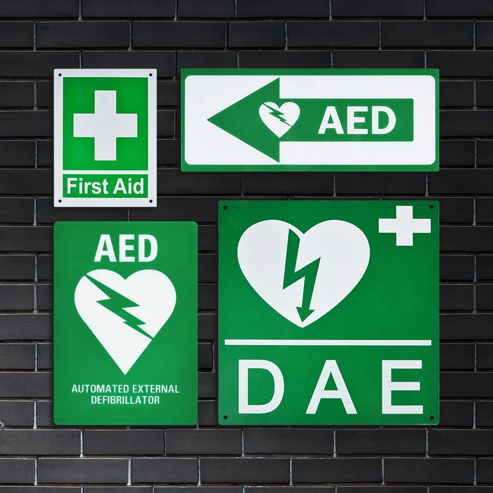 Wap 3046 Flat Free Printable Signage Aed on Site Inside Machine Sign