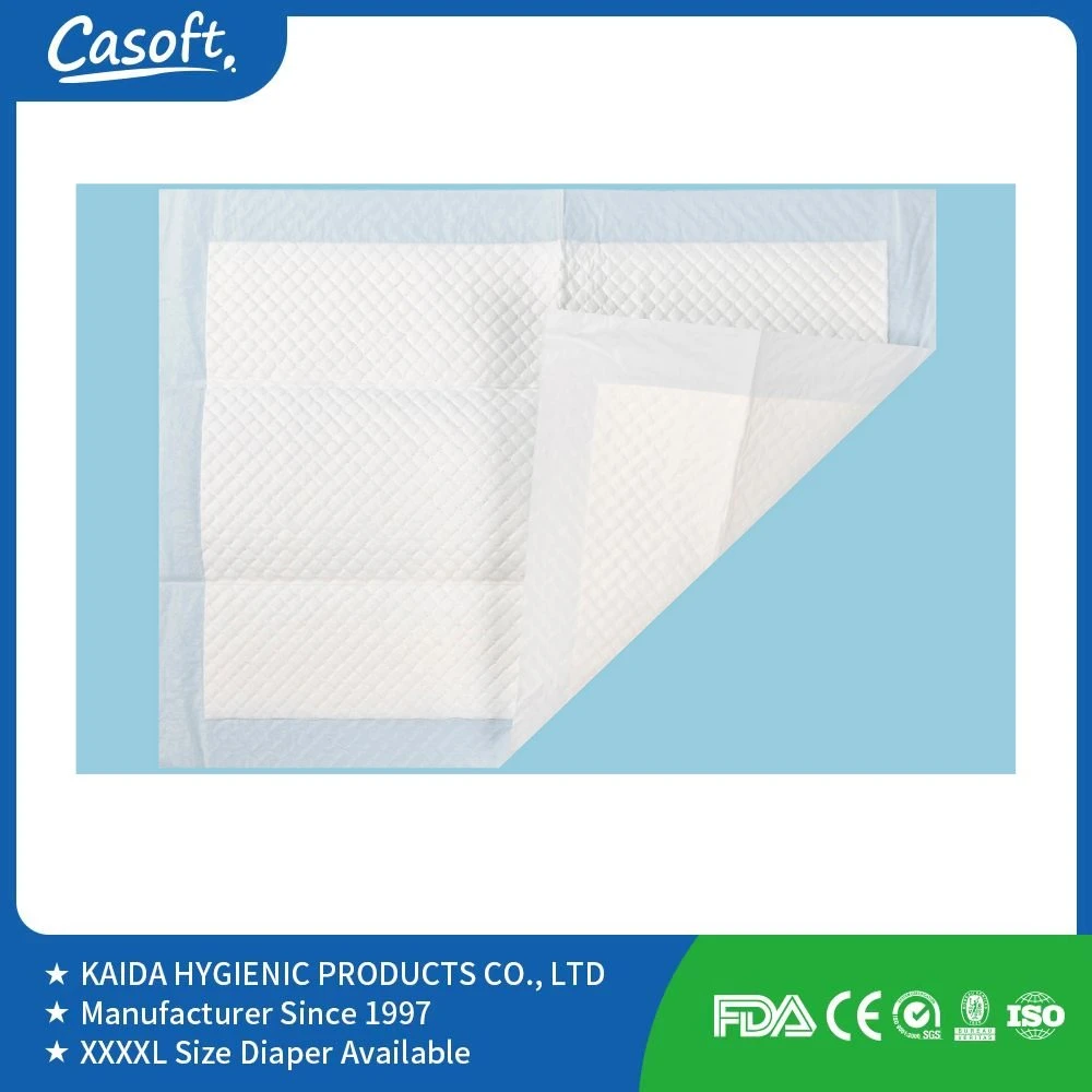 Hygienic Nursing Care Casoft Eco Friendly Disposable Urine Pads Underpad for Inconvenient Adults Factory Direct Sell in Philippines Russia Korea Us China