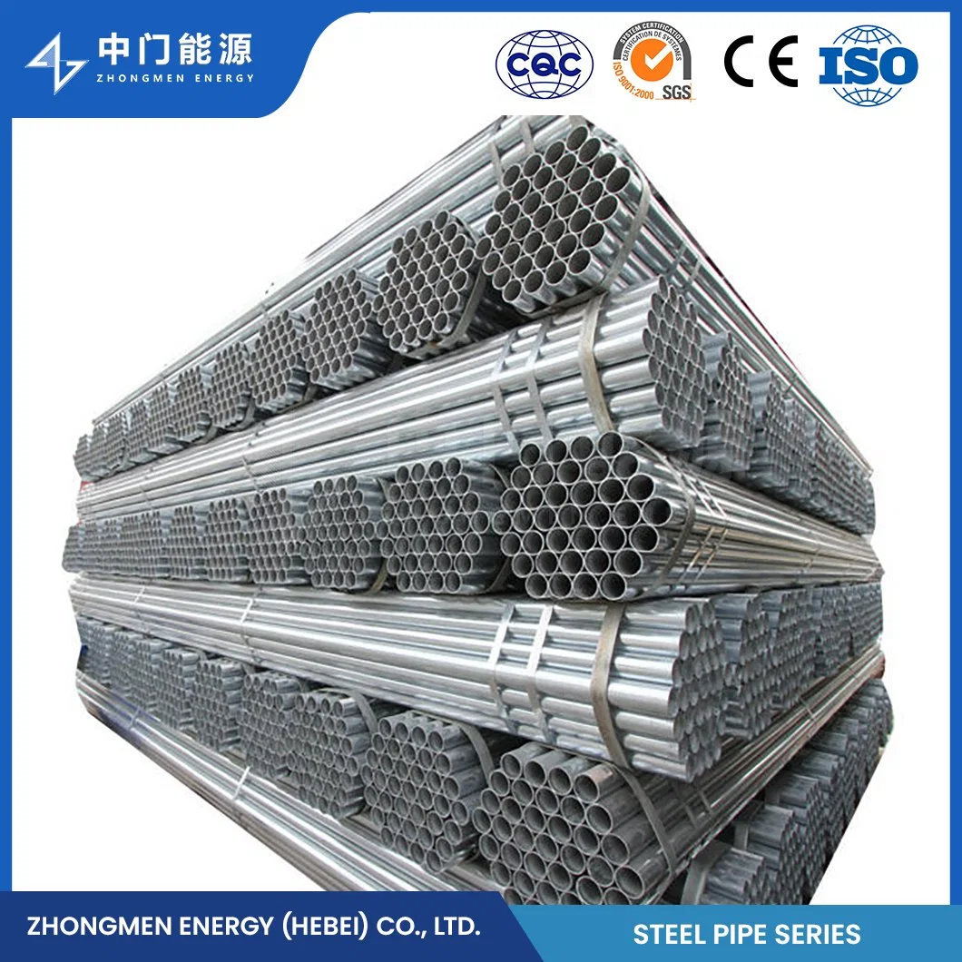 Galvanized Steel Plates En1039 En10219 JIS G3444: 2004 Hot Dipped Galvanized Steel Tube China ASTM/A29mA36-A992 Series Galvanized Pipe Seamless Steel Pipe