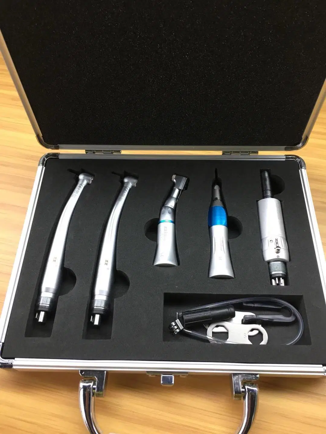 Classic Metal Box High and Low Speed Dental Handpiece Turbine Kit