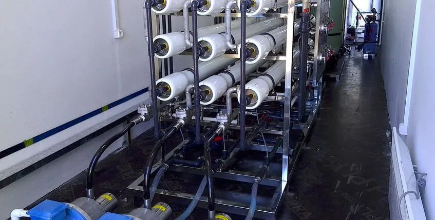 Seawater Desalination Plant Commercial Water Filtration Equipment / Water Treatment Products