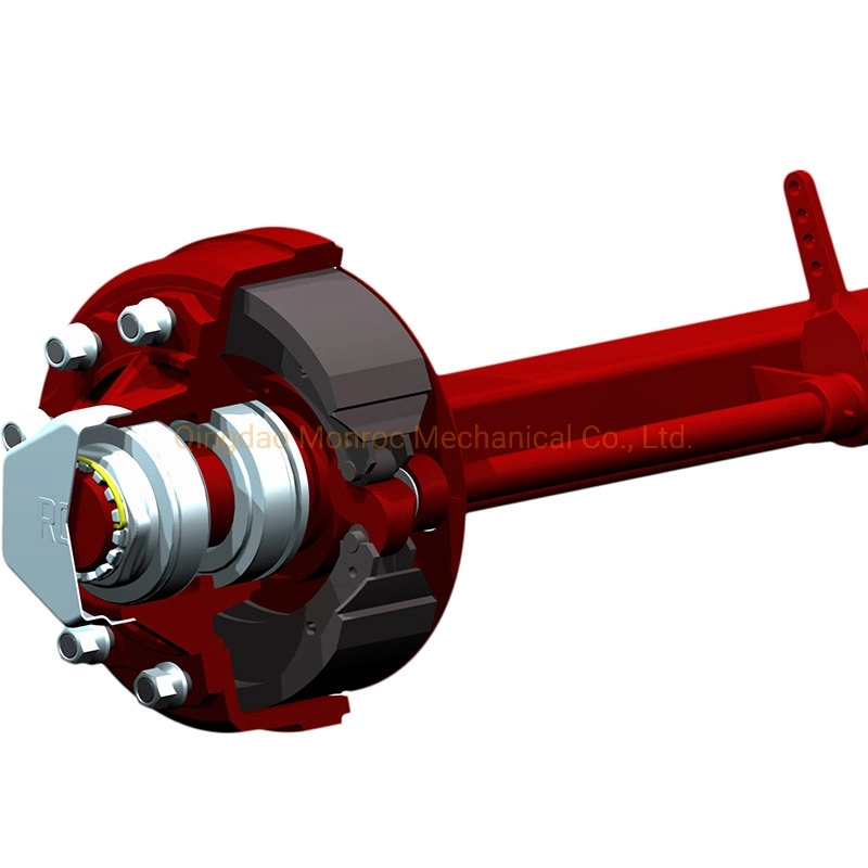 High quality/High cost performance Agricultural Bogie Suspension 4.5-30T with Steering Axle