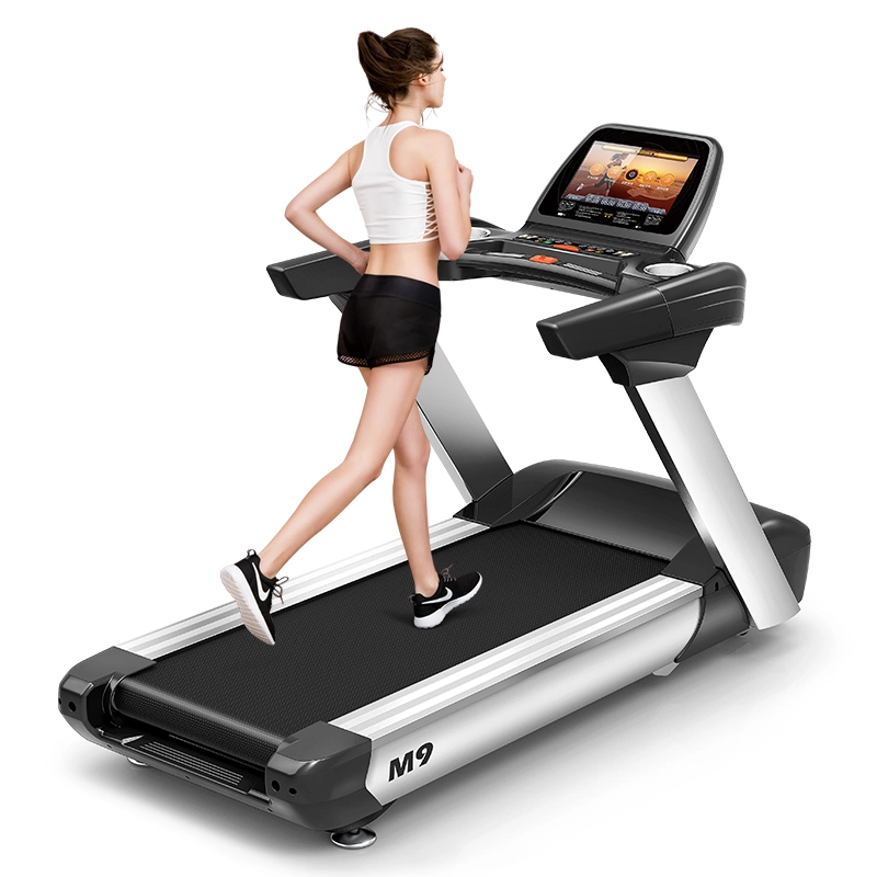 Ypoo Hot Sell Gym Fitness Equipment Premium Running Machine Touch Cinta de andar comercial de pantalla