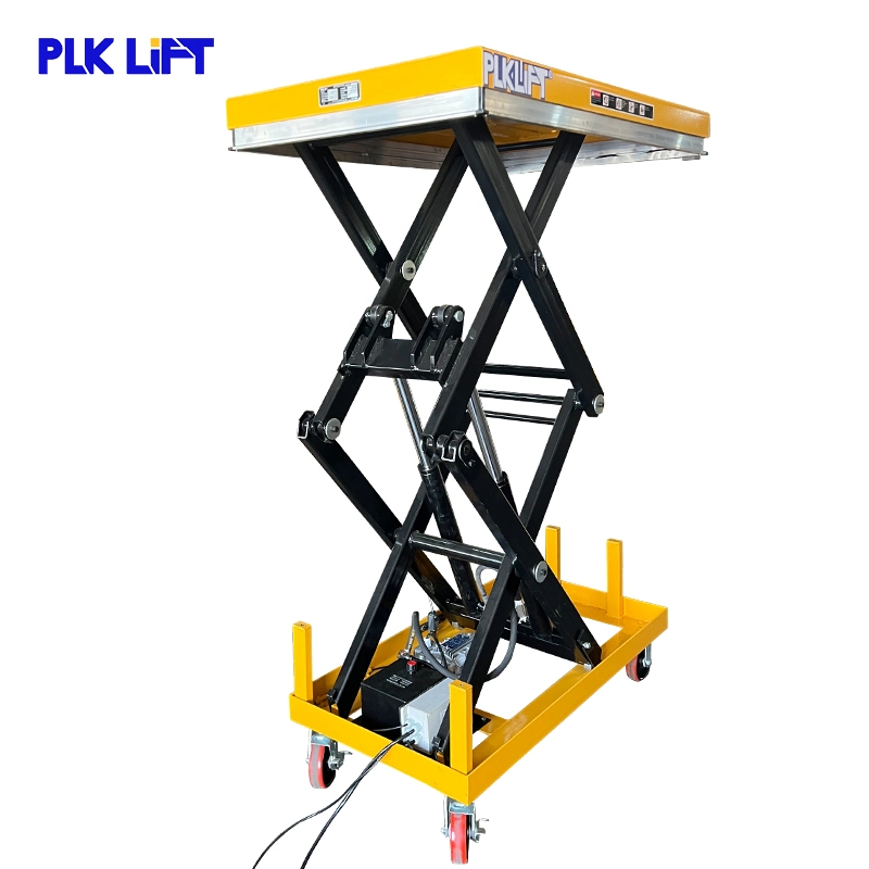 Manual Moving Heavy Duty Easy Moving Platform Lift Table