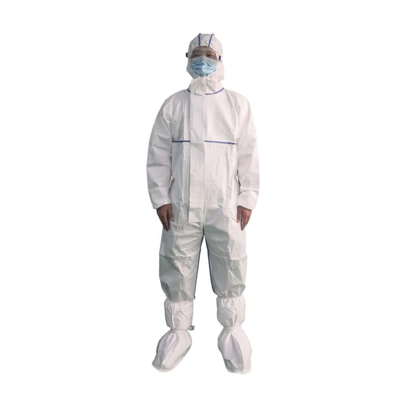 Guardwear Type5b/6b atmungsaktive wasserdichte Antistatik-medizinische Kleidung einmal verwenden Blusen Schutz Medizinische Schutzkleidung