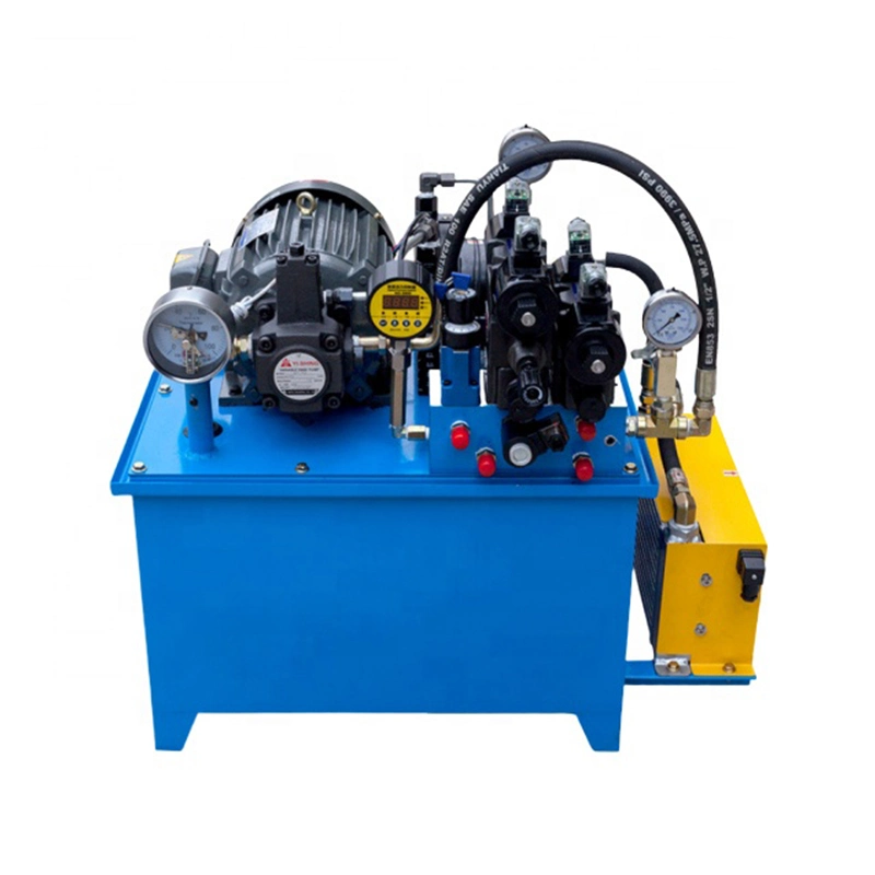 Custom Sale Multiple Models Portable Electric Hydraulic System Hydraulic Power Unit Power Pack Power Pump and Hydraulic Station