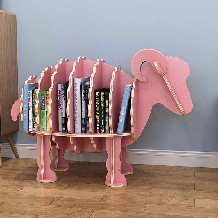 New Design Display Wooden Furniture Book Shelf for Home
