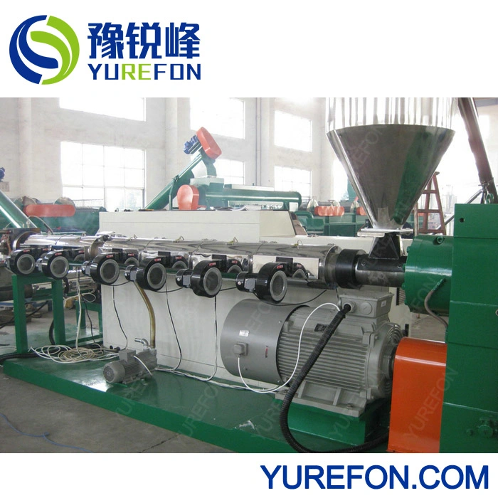 Strand Cutting Recycling PP PE Pipe Scraps Pellet Granules Extruder Making Machines