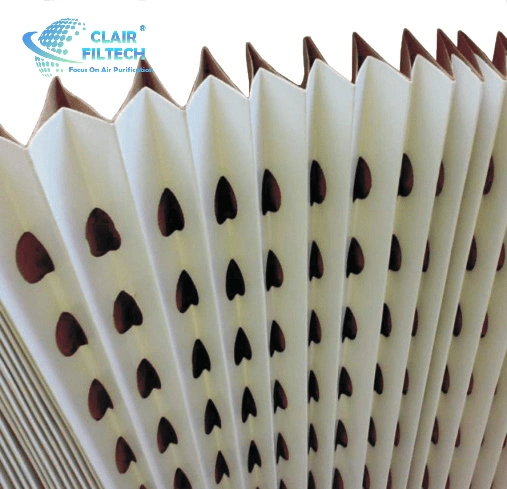 Folded Dry Type Paint Filter Overspray Paint Spray Booth Cardboard Paint Filter Paper Fresh Spray Booth Folded Dry Type Cardboard Filter Paper