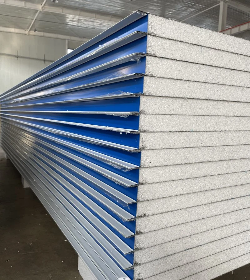 Polystyrene Cleaning Panel Enclosure System Clean Room Wall Decoration Color Coated Sheet Polystyrene Sandwich Wall Panel