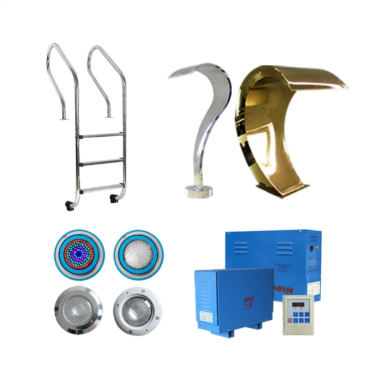 Factory Prices Full Set Swimming Pool Equipment Accessories with Pool Fittings