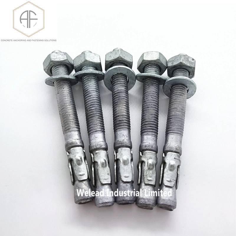 Hot Galvanized Wedge Anchor 10X95 Wedge Bolt Made in China Carbon Steel Bolt Wholesale/Supplier