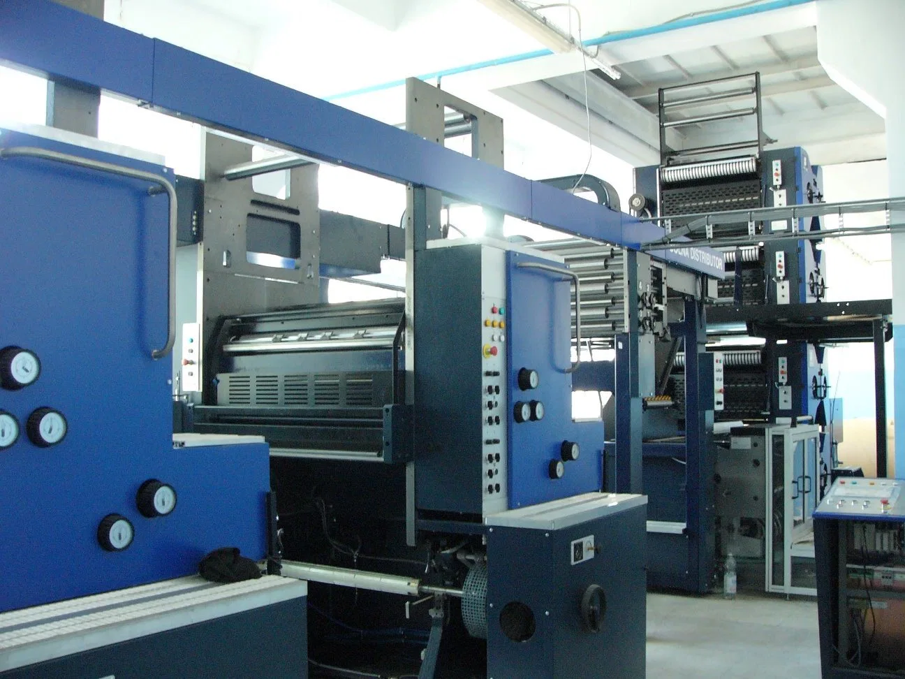 Solna D300A-F400A Book Web Printing Machine with Cutoff 560