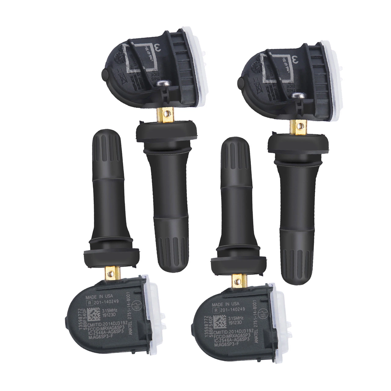 Substituição do Sensor de pressão de pneus do TPMS Enclave Buick Cadillac CTS Chevrolet Aveo OE 25920615, 15922396, 20923680