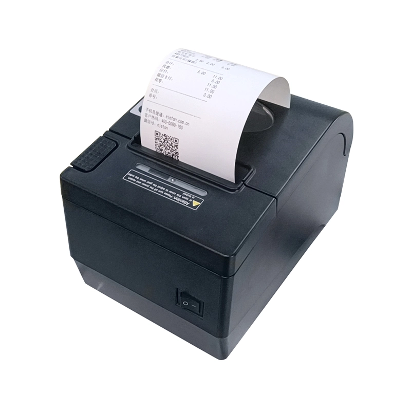 USB Ethernet Interface Thermal Receipt Printer 80mm POS Ticket Qr Code Printer