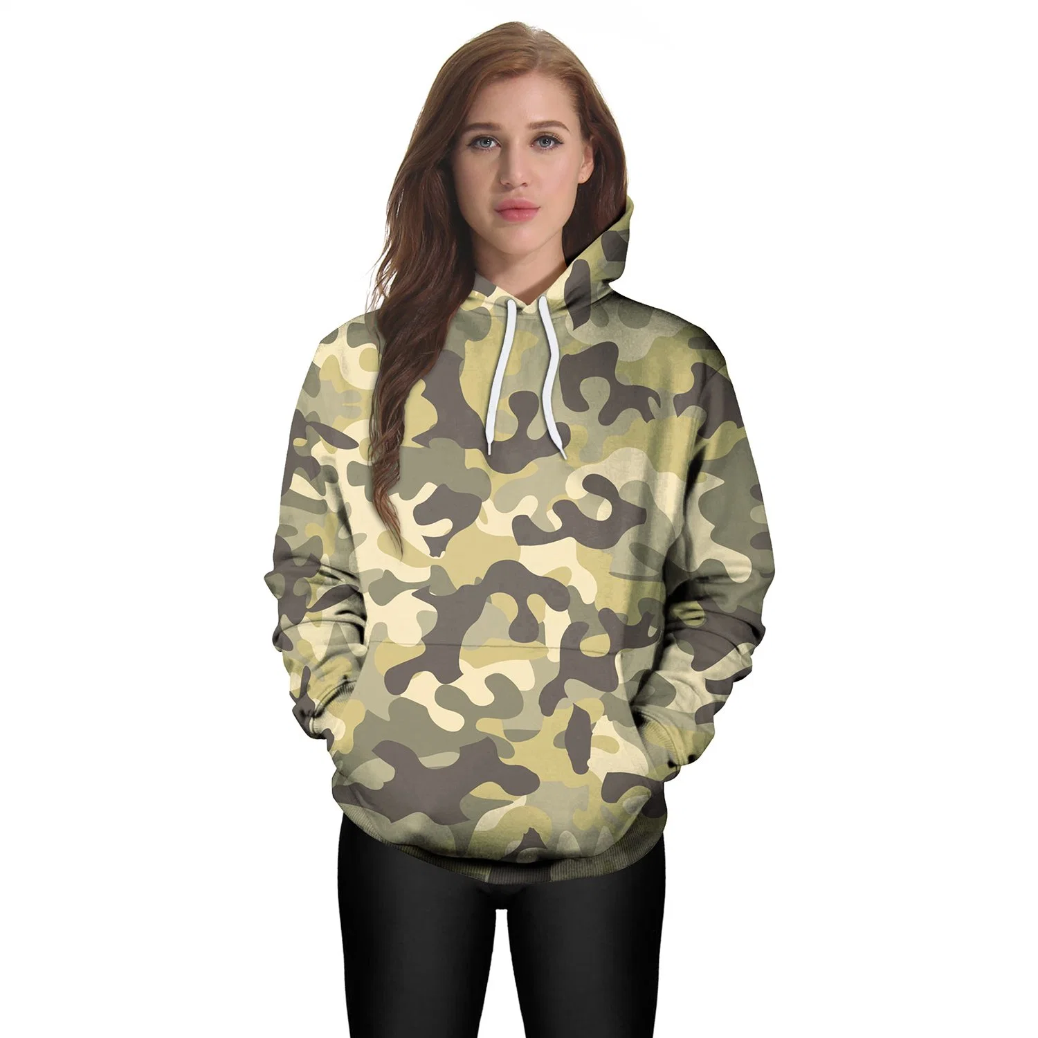 Phantasy Camouflage Hoodies Pullover Men Women Outwear Clothing Cartoon Printed Sweatshirts Hoodie Outdoor Sport Tracksuit