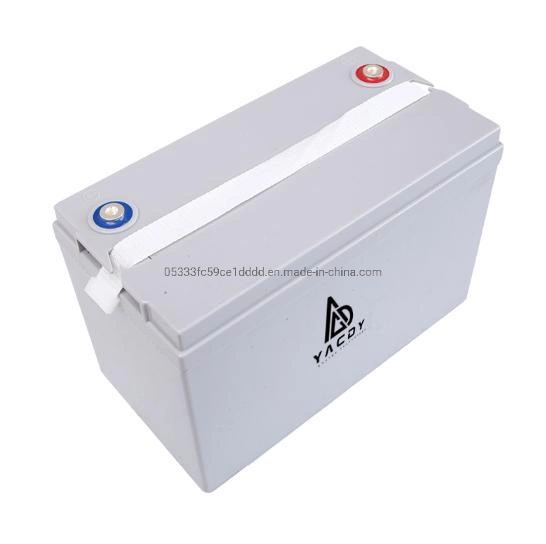 12V100ah/150ah/200ah/250ah Lead Acid AGM Gel Maintenance Free Deep Cycle Rechargeable Solar UPS Storage Battery for Solar Panel Solar System Inverter