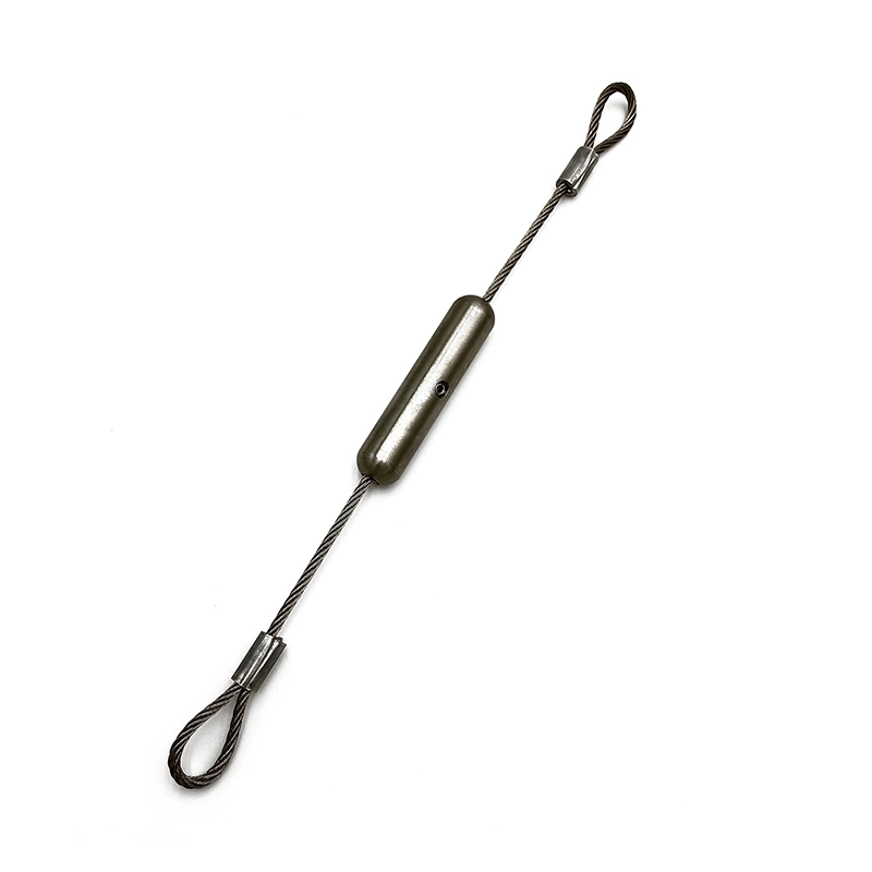 Stainless Steel Wire Cable Hanging Usage Pressed with Oval Aluminum Ferrule