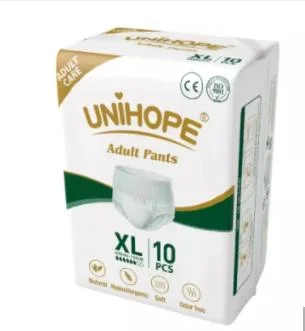 Large Size Wholesale/Supplier High Absorption for Incontinence Adult Dry Waist Patch Type Unisex Disposable Adult Diaper Seni Prevail