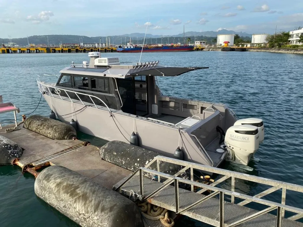 Evangelio en barco de aluminio - 11,6m /38ft el estilo de vida lujoso yate barco de pesca de aluminio soldado /lancha a motor para la venta