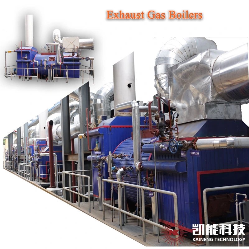 Horizontal Boiller Exhaust Gas Heat Recovery Steam Generator for Biogas Engines