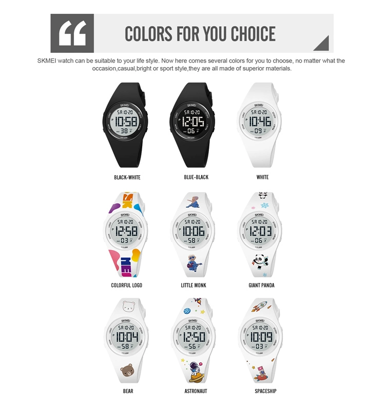 Silicon Strap Changeable Digit Watch for Kids