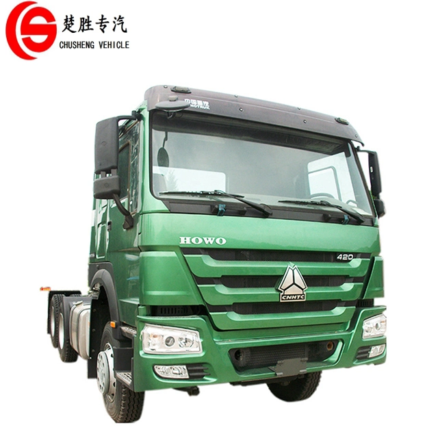 Euro II LHD/Rhd 6X4 10 Wheelers Tractor Truck