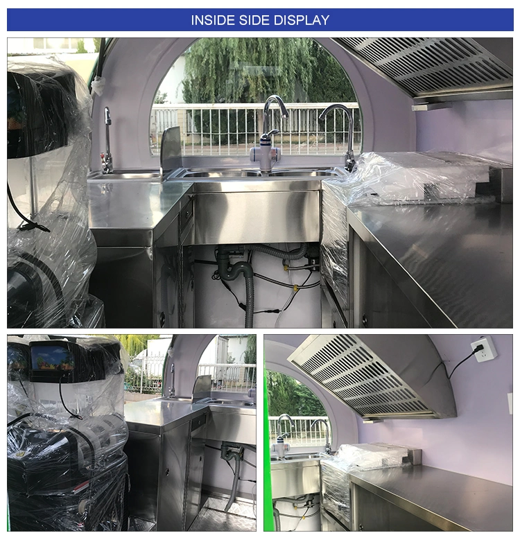 Factory Directly Sell Mobile Caterning Food Kiosk Fast Food Trailer for Sale