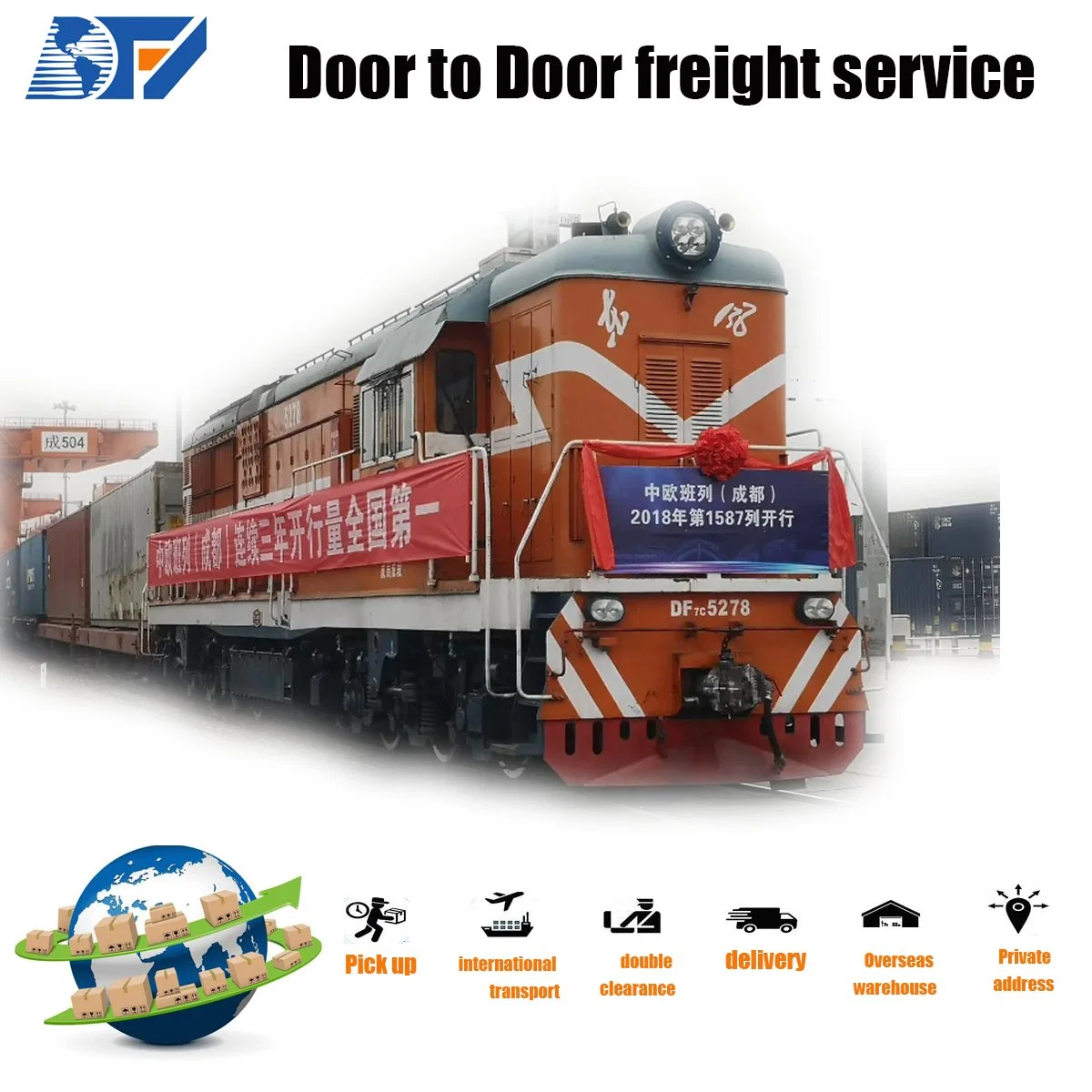 Shipping Freight From China to Nepal and Door to Door Freight by Train From China to Europe