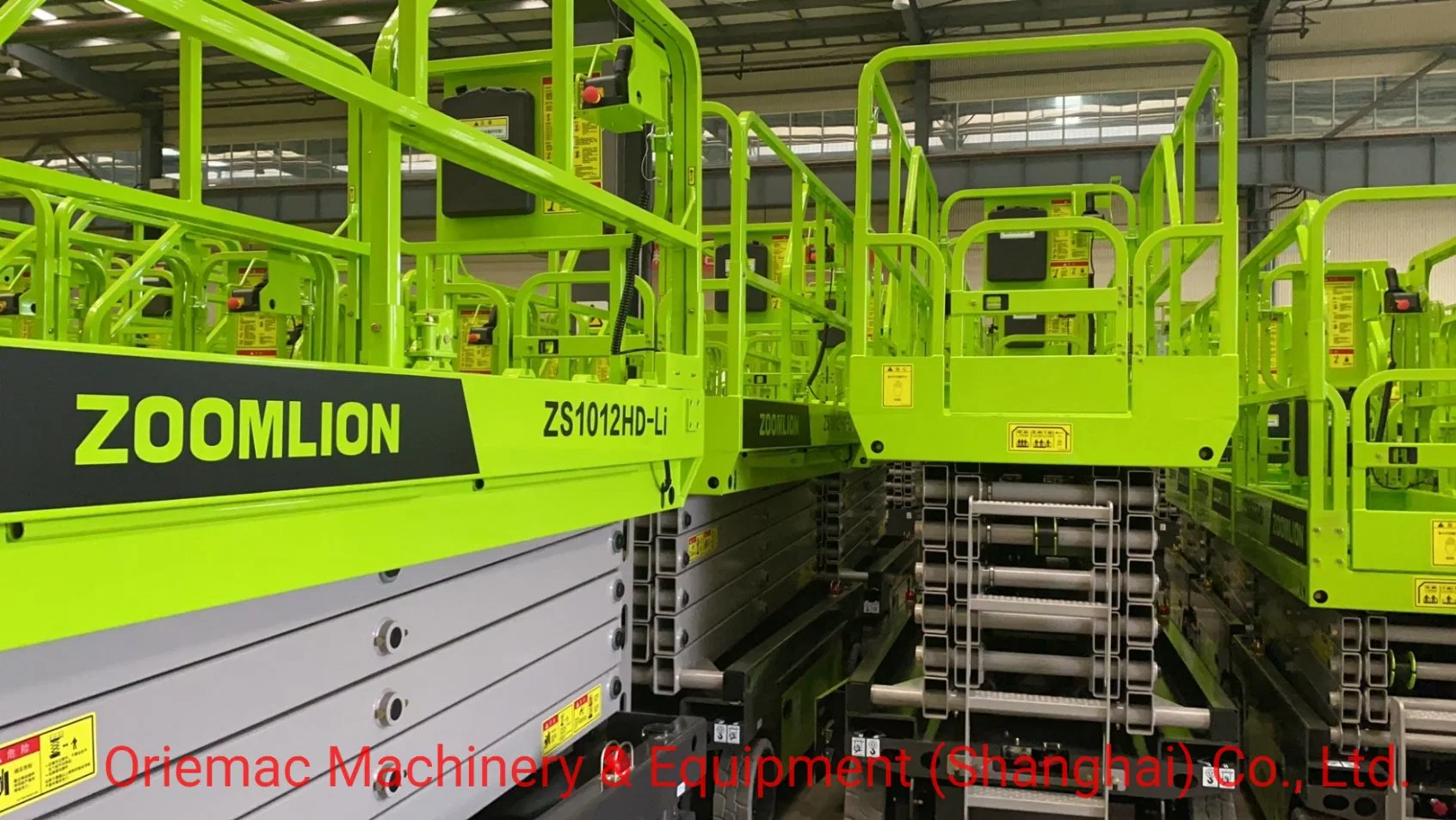 Zoomlion 14m pequeno elevador de tesoura Plataforma de Trabalho aéreo HD1414ZS elevador de tesoura hidráulica