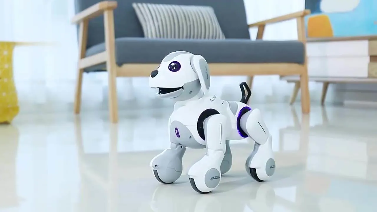 Newest Voice Interaction Smart Artificial Programmable Dancing Robot Dog Speaking Story Touch Cute Pet Robot Toys