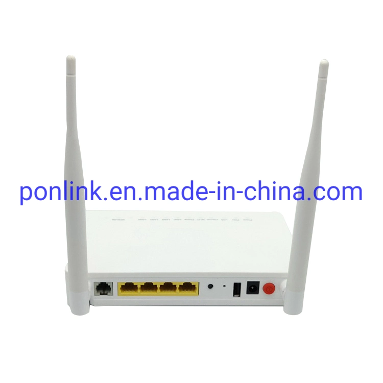 Gpon ont ONU F660 V8 1 ge + 3fe + 1voz + مفتاح WiFi في وضع التشغيل عبر الإنترنت FTTH WiFi F660 V8