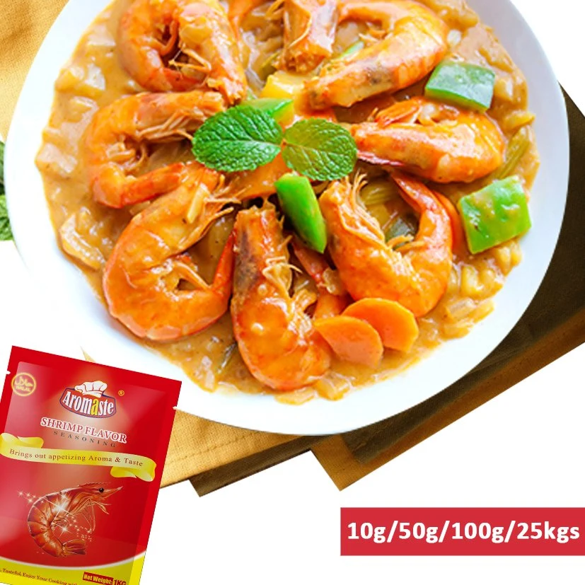 Natürliches Conditioning HACCP Halal Seasoning Shrimp Powder mit benutzerdefiniertem Etikett