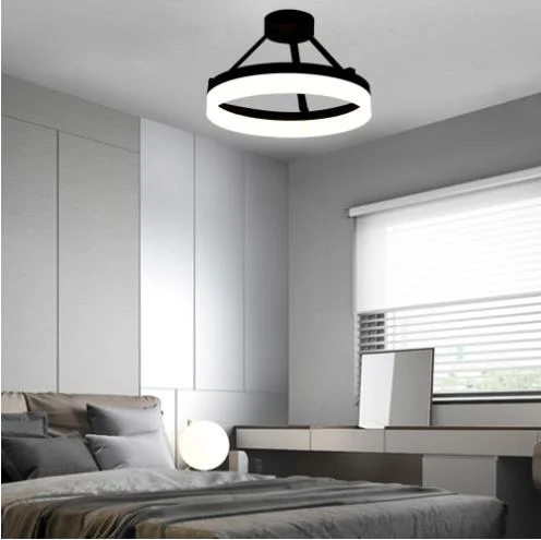 Décoration moderne minimaliste nordique éclairage intérieur LED plafond