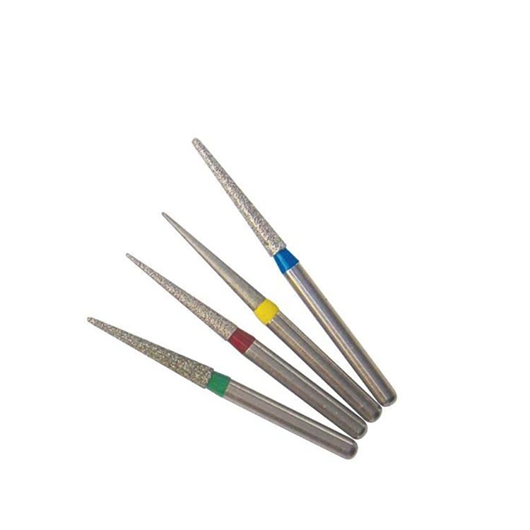 LK-P11 Endodontic FG Round Coated Diamond Rotary Burs Dental Drill Kit